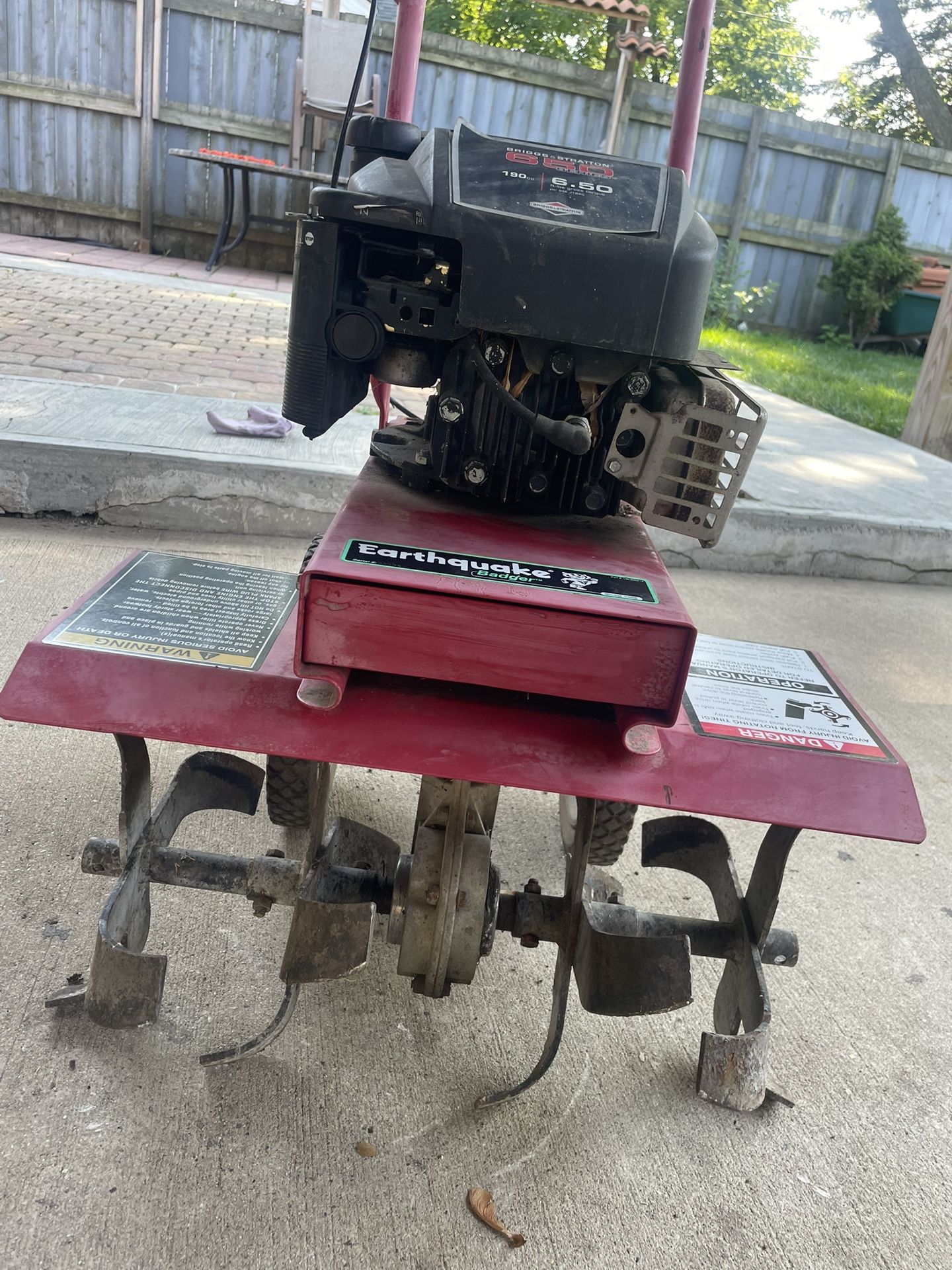 Earthquake Tiller 