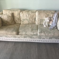 Sleeper Sofa, 2 Chairs, 3 Dressers