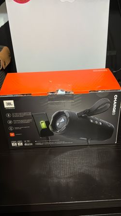 JBL charge 6 speaker black