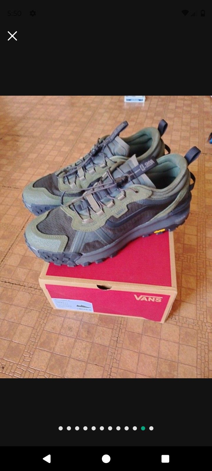 Vibram Vans Brand New 