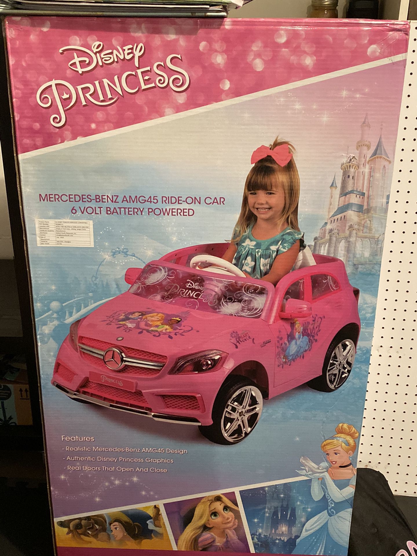 Disney Princess Car