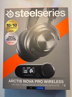 SteelSeries Arctis Nova Pro Wireless – ANC, Base Station. BRAND NEW STILL IN BOX *Price Negiotable*