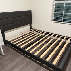 Bed Frame   (LIKE NEW CONDITION)