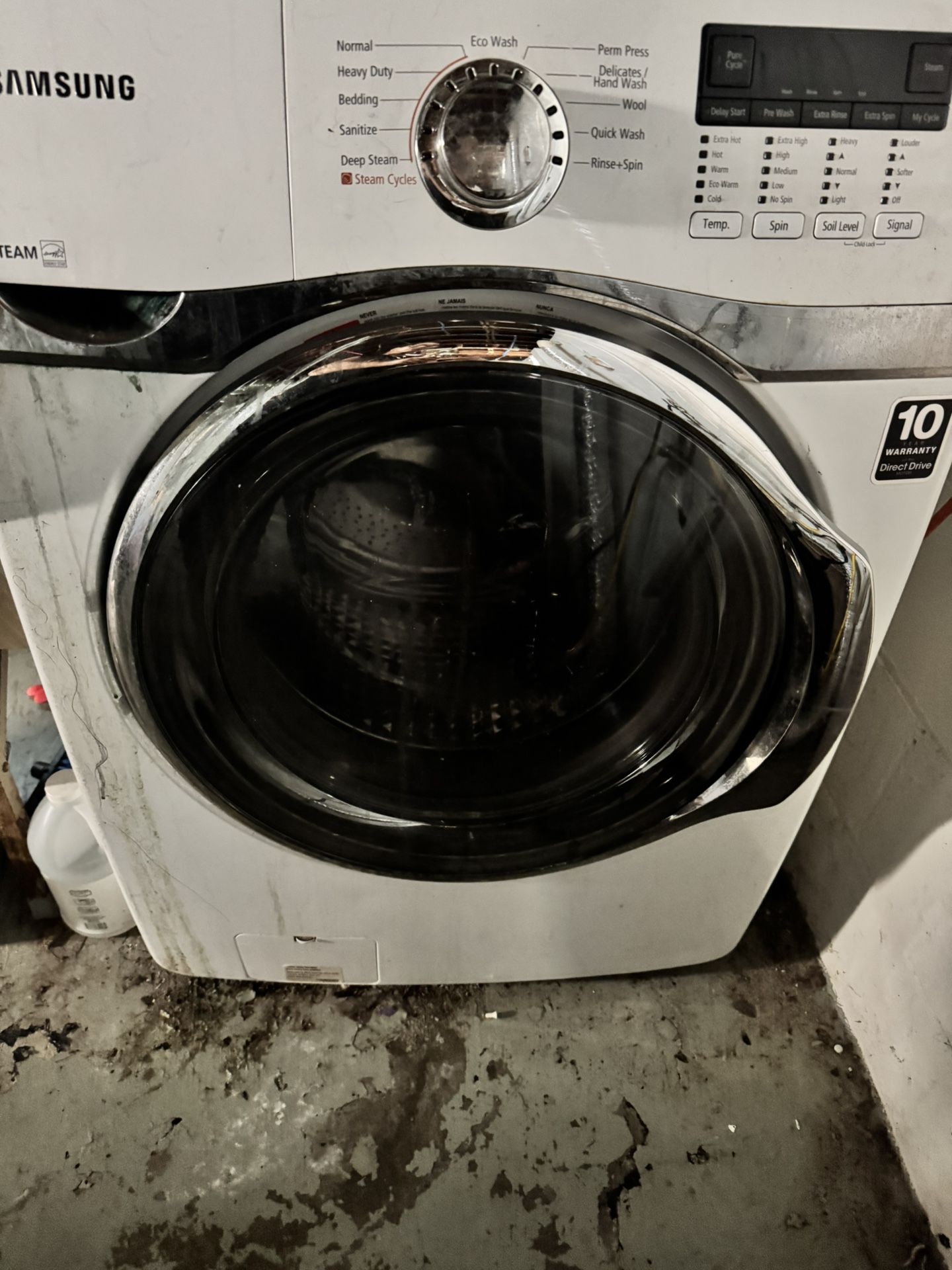 Washer and dryer