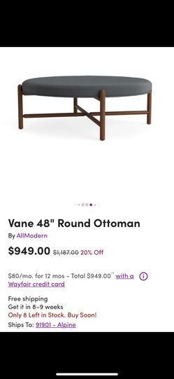 Brand New Ottoman