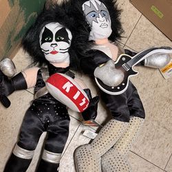 Kiss plushies