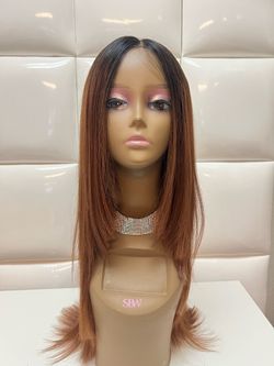 Synthetic wig-USED-shampoo and styled-$20-peluca usada