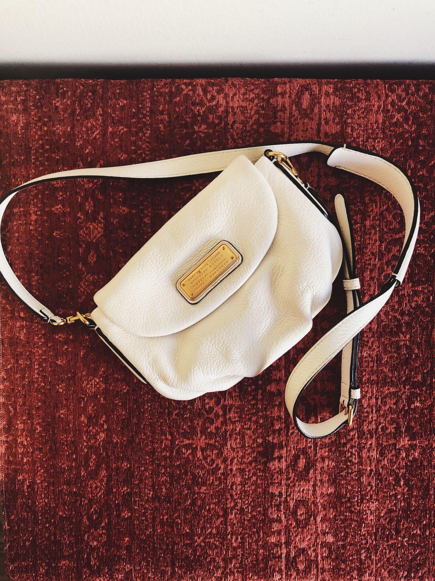 Marc by Marc Jacobs Small Crossbody Bag White