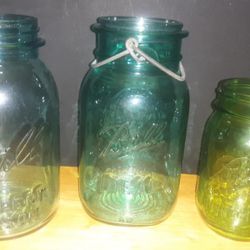 Vintage Mason Canning Jars