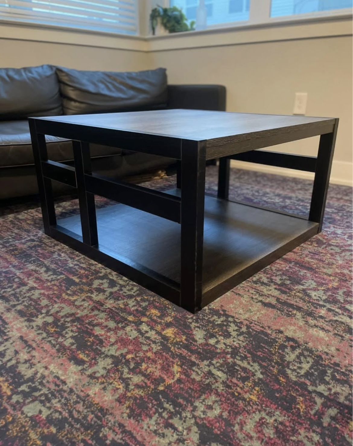 Wade Logan Corralitos Floor Shelf Coffee Table