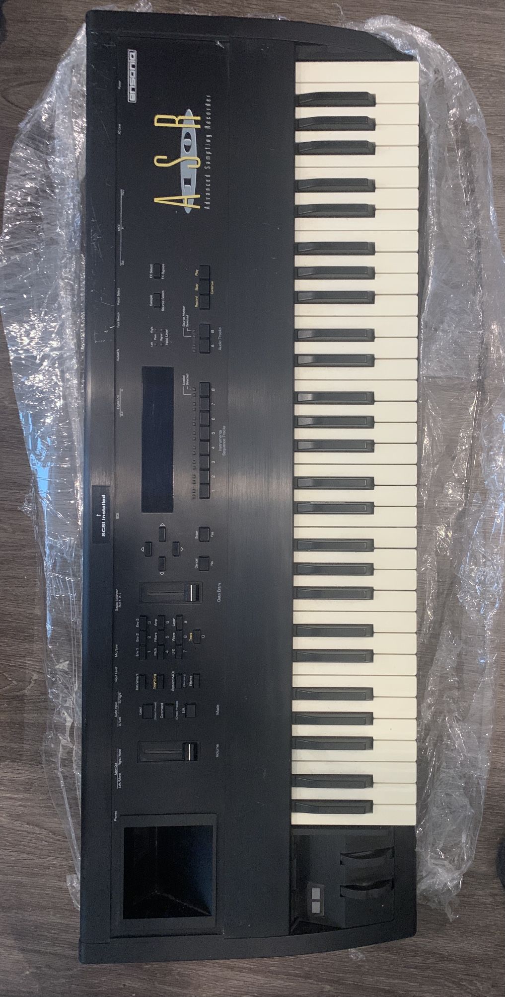 Ensoniq ASR 10  Synth  Sampler  With Loads Of Sounds And  Upgraded