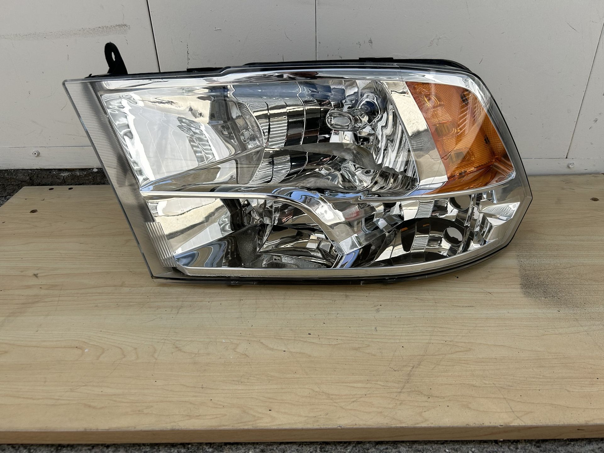 Dodge Ram Front Headlight 1,500 2,(contact info removed) Chrome Headlights Driver Side 2009 10 11 12 13 14 15 16 17 2018 New Aftermarket