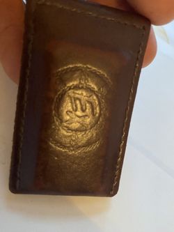 Special Export Beer Leather, Magnetic Money Clip