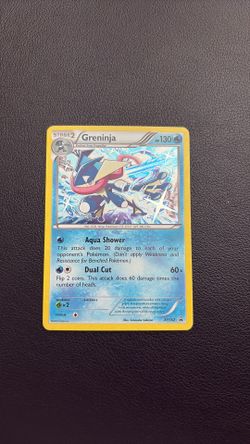 Pokemon Holo 2016 Evolutions Greninja #XY162