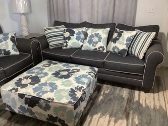 Sofa Loveseat And Ottoman