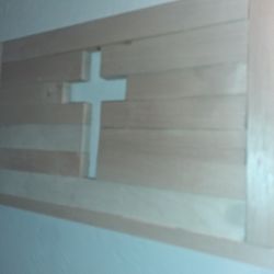 Homemade. Cross Art