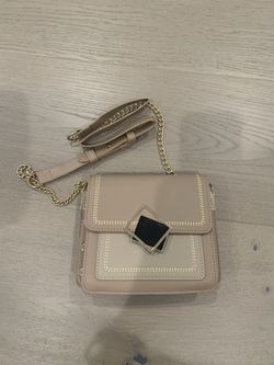 Fashion Handbag With Emblem Detail