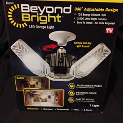 New Beyond Bright LED Garage Lights 