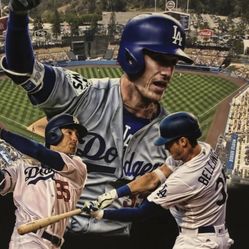CODY BELLINGER SIGNED AUTOGRAPHED 11X14 PHOTO-BECKETT BAS COA MVP