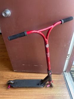 Red pro scooter
