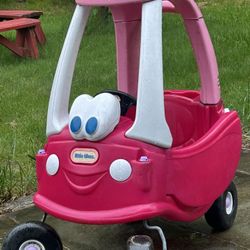 Pink Little Tikes Coupe 
