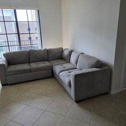 Gray Sofa 