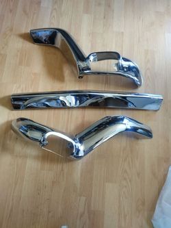 1955-56 GMC front grill. Rechromed. Show chrome