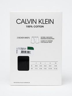 Single 3 Pack, Calvin Klein Stretch Moisture Wicking Boxer Briefs Men's (S-XXL)