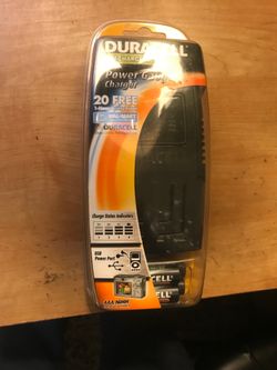 Brand New Duracell Rechargeable Batteries and Charger