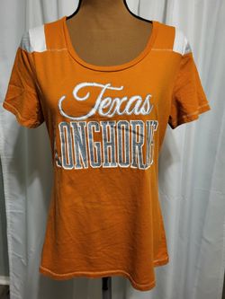 Orange and white Texas Longhorn T-shirt 