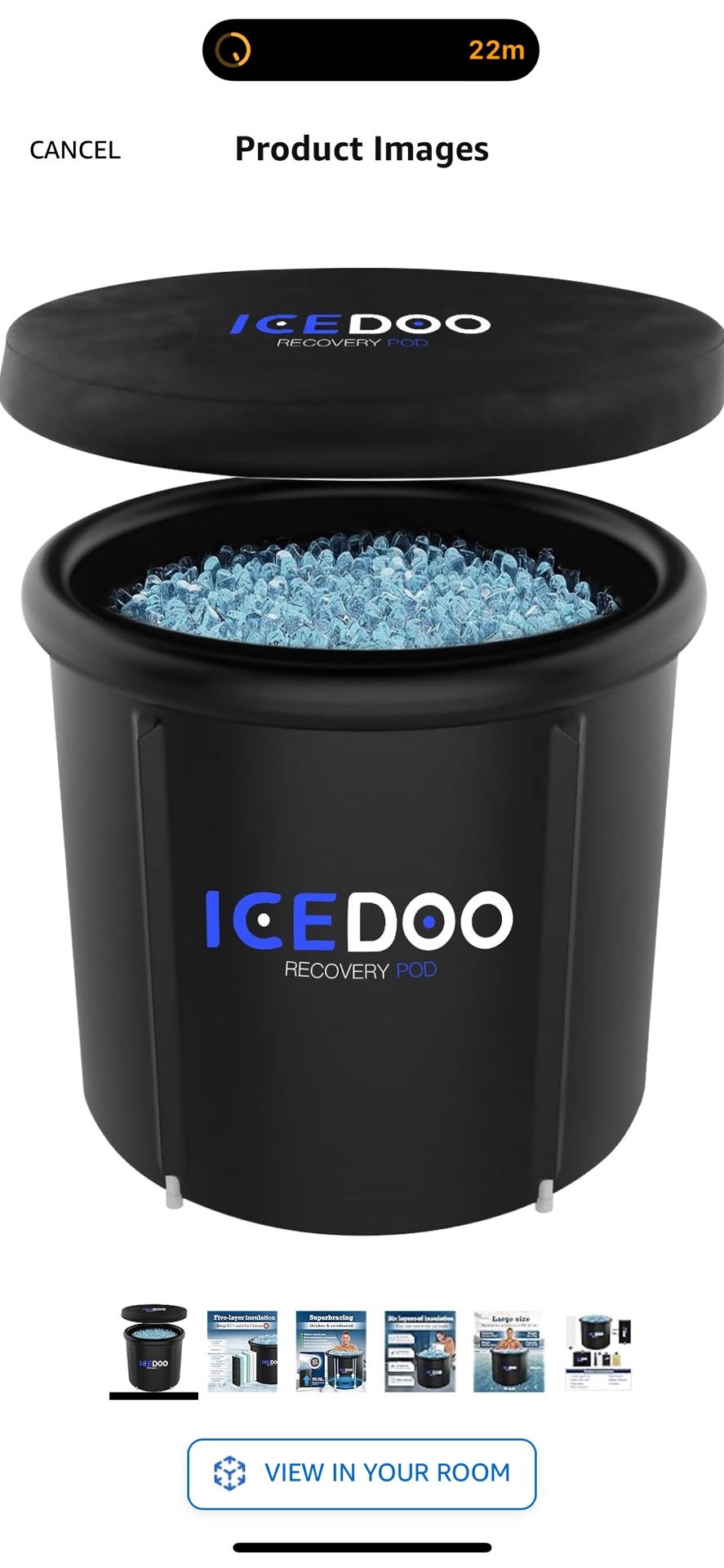 IceDoo recovery pod