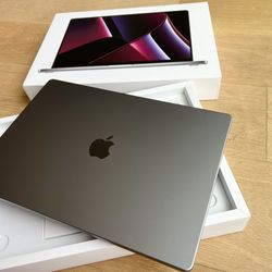  2023 M2 Max Chip 1TB SSD 32GB RAM 30-Core GPU MacBook Pro Touch ID 14” 12-Core CPU XDR Liquid Retina Display Equivalent As 2024 16”