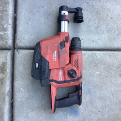 HILTI ROTARY HAMMER DRILL with DUST EXTRACTOR 