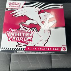 Pokemon TCG White Flare Elite Trainer Box ETB