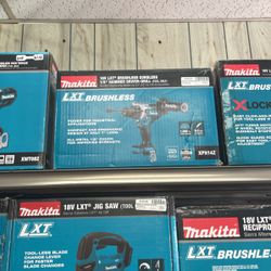 Makita 18V LXT Brushless Cordless 1/2” Hammer Driver Drill 
