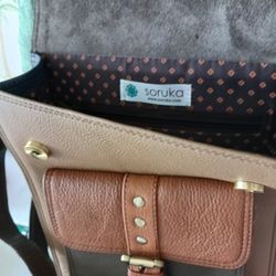 Brand New  Soruko Real Leather UnisexShoulder Bag