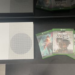 Xbox One S with 3 Games! (No controller)