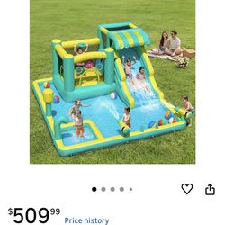 Water slide bounce house for kids