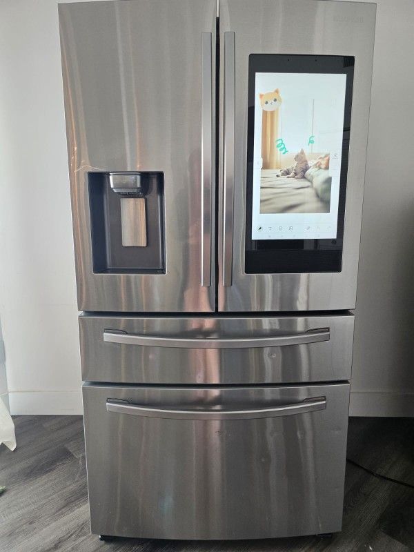 Stainless Steel Samsung Refrigerator Newer Edition W