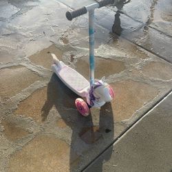 Unicorn Scooter Light Up Wheels