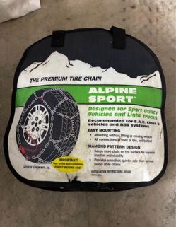 Alpine sport tire chains