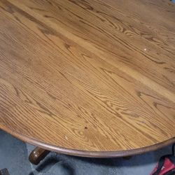 Round Drop Leaf Kitchen Table Mesa De Cosina Grande 