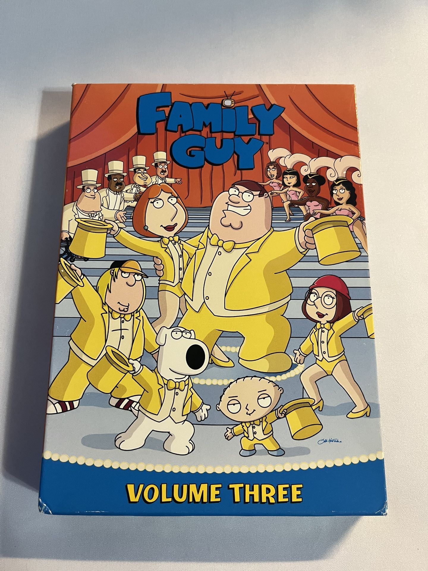 Family Guy Volume Three DVD Set (2005, Fox) 13 Episodes on 3 Discs