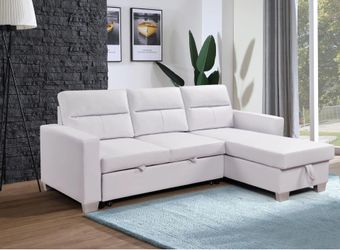 Sectional sofa bed in box