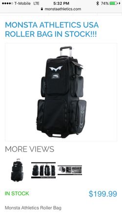 Monsta top bat bag
