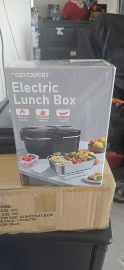 NEW CozyExpert Electric Heated Lunch Box – 100W Fast Heating