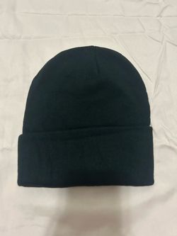 Men’s Beanie Knit Cuffed Black