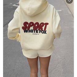 White fox sport light yellow size Medium