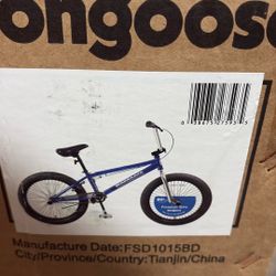 Mongoose Born In Dirt Bike