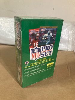 1990 NFL Pro Set Series 1 Football Cards (Factory Sealed)